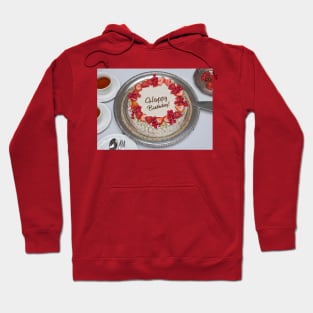 Happy Birthday Strawberry Cake Hoodie